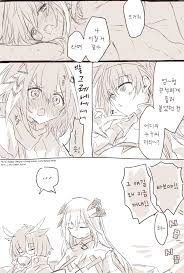 사랑 싸움 명일방주 만화 明日方舟 Arknights 웹코믹 단편 네이버 블로그 2020 캐릭터 일러스트 만화 그림