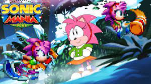 ✪ ¡Amy Rose en Sonic Mania! ✪ | Sonic Mania Mods - YouTube