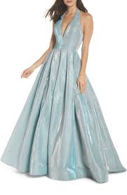 Shop prom dresses and formal gowns from mac duggal new 2011 prom collection. Ieena For Mac Duggal Mac Duggal Shimmering Halter Neck Ballgown 498 Nordstrom Lookastic