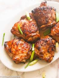 Hawaiian Grilled Chicken Thighs Succulent Grilled Chicken Marinated In A Pineapple Juic Chicken Thights Recipes Grilled Chicken Recipes Grilled Chicken Thighs