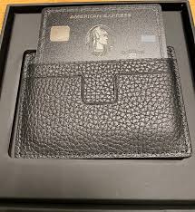Unboxing The New American Express Centurion Card Black Card View From The Wing