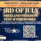 Freeland: Freedom Fest and Fireworks