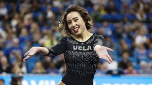 Gymnastics wikipedia seasac junior gymnastics sais 2018 1 simone biles reaches new heights with all around olympic gold level 4 gymnastics requirements. Ucla Gymnast Entertains And Wows With Perfect 10 Floor Routine At Competition Abc News