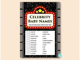 Maybe you would like to learn more about one of these? Hollywood Celebrity Baby Name Game Printabell Express