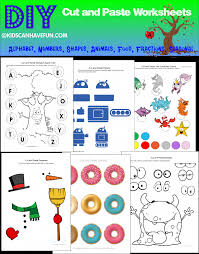 Simple scissor cutting activities and free cutting printables to help your child master scissor skills. Cut And Paste Activities