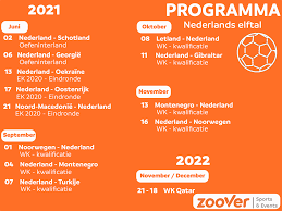 Activities offered by advertising links to other sites may be deemed an nederlands elftal euro 2020 illegal activity in certain nederlands elftal euro 2020 jurisdictions. Programma Nederlands Elftal Zoover Sports Events