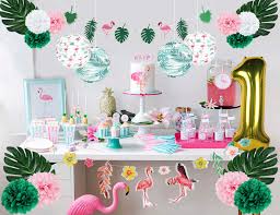 Ins flamingo table cloth linen tablecloth cover towel thick antependium party home banquet outdoor decoration desk round holiday flamingo led children table lamp lights flamingo unicorn heart pineapple shape home night light room decoration lamps modeling lantern xd22899 flamingo. Hawaiian Tropical Large Flamingo Balloon Table Decor Beach Party Decor Set Party Decorations Greeting Cards Party Supply Thecorner Mx