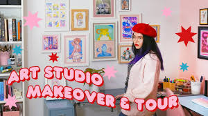 By tosu studio art $20. Art Studio Makeover Tour Youtube