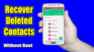 If so, the call should appear listed by phone number. How To Recover Deleted Or Lost Contacts From Android Device Without Root Youtube