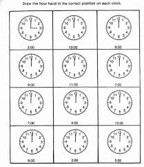 But if you were given a time like 8:15, you can't immediately tell that the angle is. Draw The Hour Hand Worksheet