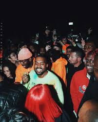 Kanye West Kim Kardashian Host Big Sean Nas Kid Cudi At Exclusive Album Launch In Wyoming In 2020 Kanye West Wallpaper Kanye West Kanye West Smiling