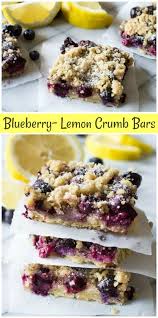 Blueberry Lemon Crumb Bars Recipe In 2020 Blueberry Lemon Recipes Lemon Blueberry Dessert Blueberry Cobbler Recipes