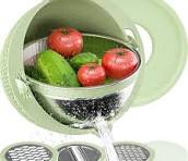 Amazon.com: 4-1 Colander with Bowl Set - Strainers for ...