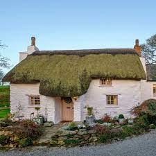 Step Inside This Idyllic Thatched Cottage With Gorgeous Scandi Interior Country Cottage Decor Cottage Exterior Thatched Cottage