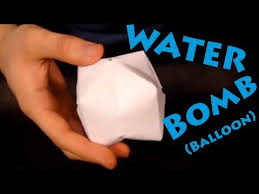 How To Make A Ninja Power Star Out Of Paper How To Make A Paper Ninja Star Shuriken Origami Youtube Water Bombs Paper Balloon Water Balloons