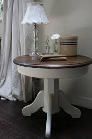 Reloved Rubbish Two Toned Pedestal Tables Living Room Coffee Table Decor Pedestal Table