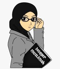 Wanita muslimah yang lagi belajar seperti pada gambar diatas merupakan wanita yang ideal dan begitu. Gambar Kartun Muslimah Cantik Hitam Putih