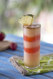 Ultimate Pinacolada Made With Bacardi Oakheart Rum Swirled With Strawberry Ice Topped With Myers S Dar Frozen Cocktails Cocktail Drinks Alcoholic Pina Colada