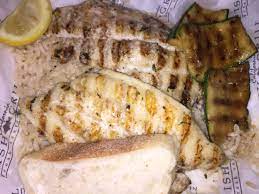 California Fish Grill Gardena Ca Grilled Catfish Zucchini Rice Bread Grilled Catfish Restaurant Recipes Rice Bread