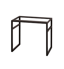 metal bathroom vanity frame base