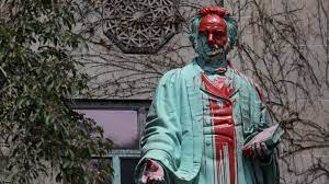 On sunday, protesters toppled a statue of egerton ryerson, the architect of the canadian system of residential public schools for indigenous people, located near ryerson university in toronto. Znr3qmsxt Neam