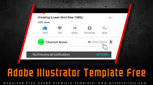 Click the button below and and get the new year 2020 gift. Download Free Subscribe Button And Bell Icon Intro Adobe Premiere Template Mtc Tutorials