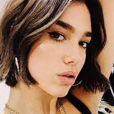 Dua Lipa Newlove Hairstyle Hair Beauty Short Hair Styles