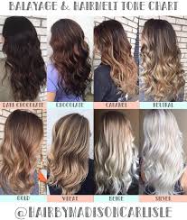 Hair Color Tone Chart Balayage Color Specialist