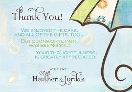 Nice Quote Generic Baby Shower Baby Shower Thank You Cards Baby Shower Thank You