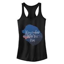 They're trying to level the playing field because they know they can't beat us tank for tank, plane for plane. Juniors Disney The Lion King Quote Silhouette Ideal Racerback Tank