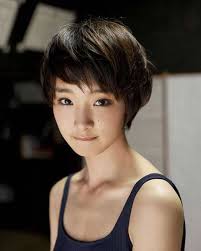 Women Fresh Short Asian Bob Hairstyle Korean Hairstyle Womens Hairstyles Asian Short Hair