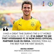 €7.00m* mar 2, 2000 in palma de mallorca, spain. Borussia Dortmund Fullback Mateu Morey Indian Football Team For World Cup Facebook