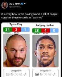 I-ve seen so many people call Anthony Joshua overrated_ absolute insan!ty.  #boxing