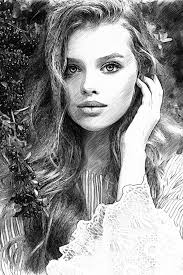 Photo To Pencil Drawing Draw On Photos Female Face Drawing Drawing People