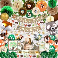 Are you hosting a baby shower? Woodland Baby Shower Signs Owl Gold Fox Instant Download Deer Baby Shower Decoration Gender Neutral Party Decor Paper Party Supplies Jewellerymilad Com