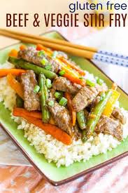 Easy Gluten Free Beef Stir Fry With Vegetables Cupcakes Kale Chips Recipe Gluten Free Recipes Easy Stir Fry Beef