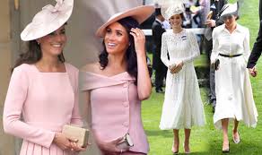The complete timeline of meghan markle & kate middleton's relationship. Meghan Markle And Kate Middleton The Duchesses First Royal Outings Compared Express Co Uk