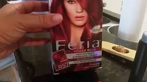 How happy am i that i found it. L Oreal Feria Cherry Crush Medium Auburn Hair Dye Review Youtube