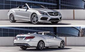 The e350 cabriolet starts around $61,000, or $8,000 more than an e350 coupe. 2014 Mercedes Benz E550 Cabriolet Tested