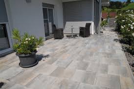 Hausler Marmorierte Splittbett Platten Farbe Goldgrau Platten Terrasse Terrassengestaltung Terrassenplatten Steinplatten Splitt Marmorieren