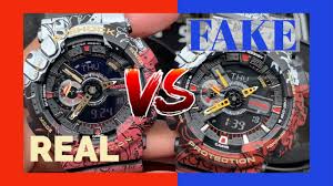 Ada jam tangan yang limited edition atau diproduksi dengan jumlah terbatas, itu akan lebih mahal dibandingkan. Real Vs Fake One Piece Ga110 Easy Way To Tell What S Inside The Fake Comparison Ga110jop Youtube