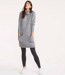 Shop Loft For Stylish Women S Clothing You Ll Love Our Irresistible Lou Grey Pocket Sweater Dress Shop Loft Com Today Sweater Dress Fashion Pocket Sweater