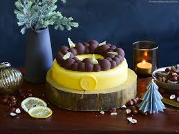 Gateau De Noel Citron Noisette Recette Gateau Noel Gateau Gateau Noel Original