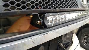 Nilight 31 150w Offroad Led Light Bar Install Youtube