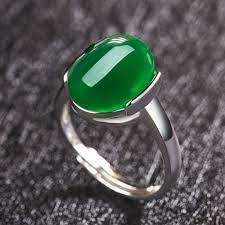 Find More Rings Information About Big Red Ruby Emerald Green Stone Rings For Women White Brass 925 S Green Stone Rings White Gold Rings Wedding Rings For Women