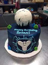 Destiny Birthday Cake Adrienne Co Bakery Video Game Cakes Video Games Birthday Cake Games