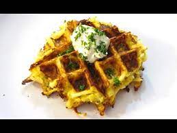 You Are Going To Love This Potato Waffle Recipe Mostly Because I Ve Stepped Up The Ingredients From M Potato Waffles Hashbrown Recipes Easy Delicious Recipes
