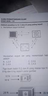 Perhatikan Gambar Berikut Perubahan Wujud Zat Yang Memerlukan Kalor Adalah A 1 3 5 B 1 4 6 Brainly Co Id