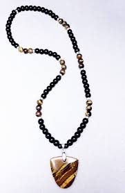 Men S Tiger S Eye Gemstone Necklace Men S Black Agate Tiger S Eye Beaded Necklace Men S Tiger S Eye Stone P Beaded Necklace Men Necklace Tigers Eye Gemstone