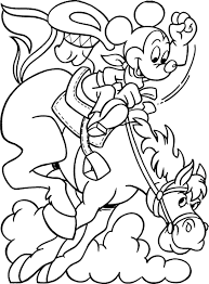 Disney Printables Mickey Mouse Coloring Pages Horse Coloring Pages Disney Coloring Pages